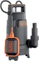 bomba de agua sumergible black+decker bxup750pte