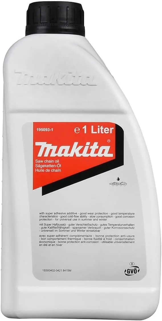 Aceite de cadena para motosierra Makita