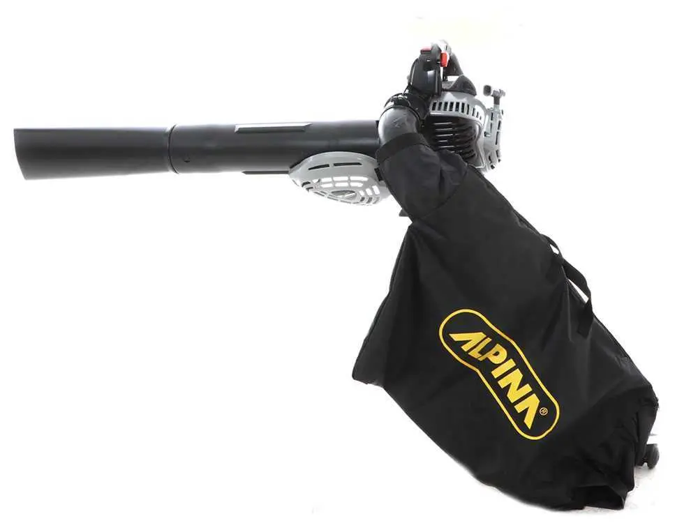 soplador aspirador trituradora con motor de gasolina alpina abl 27 v